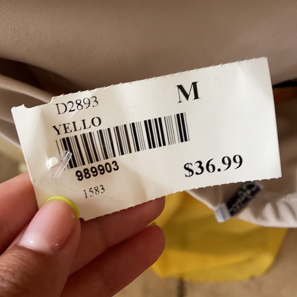 HIGH LOW Nude & Yellow Dress 💛 - Picture 9 of 9